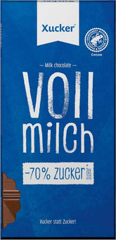 Milchschokolade mit Xylit ohne Zucker 80 g XUCKER
